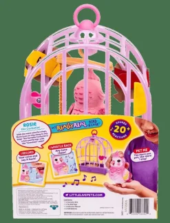 MY REALLY REAL BIRD & CAGE ROSIE - Interaktivt djur|Little Live Pets Best