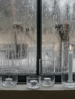 ERNST Ljuslykta i glas - Dekoration CLEAR Clearance