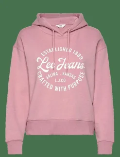 LOGO HOODIE - Huvtröjor|Lee Jeans Clearance
