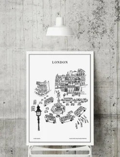 Olle Eksell London - Posters MULTICOLOUR Hot