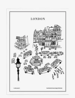 Olle Eksell London - Posters MULTICOLOUR Hot