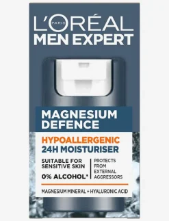L'Oréal Men Expert Magnesium Defence Hypoallergenic 24H Moisturizer 50ml - Ansiktsvård|L'Oréal Paris