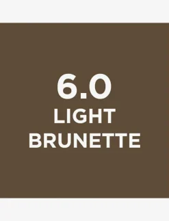 L'Oréal Paris , Brow Color, Semi-permanent eyebrow color, 6.0 Light Brunette, 30ml - Ögonbrynsfärg Outlet