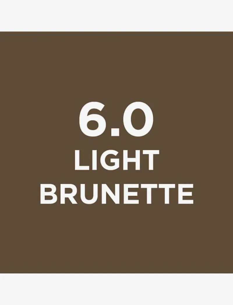 L'Oréal Paris , Brow Color, Semi-permanent eyebrow color, 6.0 Light Brunette, 30ml - Ögonbrynsfärg Outlet