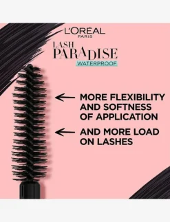 L'Oréal Paris Lash Paradise Waterproof Mascara Black - Ögon Clearance