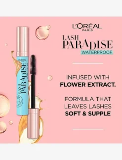 L'Oréal Paris Lash Paradise Waterproof Mascara Black - Ögon Clearance
