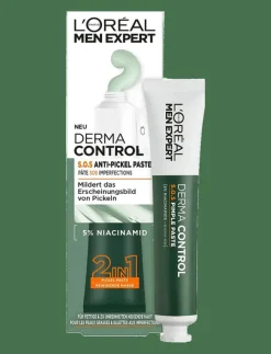 Men Expert Derma Control 2-i-1 punktbehandling & ansiktsmask för oren hud 45 ml - Ansiktsvård|L'Oréal Paris Online