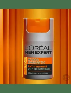 L'Oréal Paris Men Expert Hydra Energetic 24H Anti-Tiredness Moisturiser 50 ml - Ansiktsvård Online