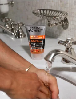 Men Expert Hydra Energetic Wake Up Boost Wash 100 ml - Ansiktsvård|L'Oréal Paris Outlet