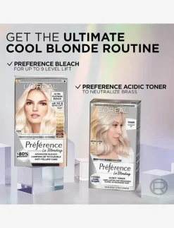 Préférence Le Blonding Toner Platinum Ice - Hårvård|L'Oréal Paris Hot