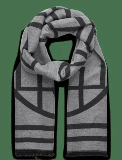 Levete Room LR-HARTLEY - Halsdukar L9906C - DARK GREY M COMBI Online