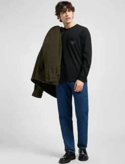 LS POCKET LOGO TEE - Långärmade t-shirts|Lee Jeans Discount
