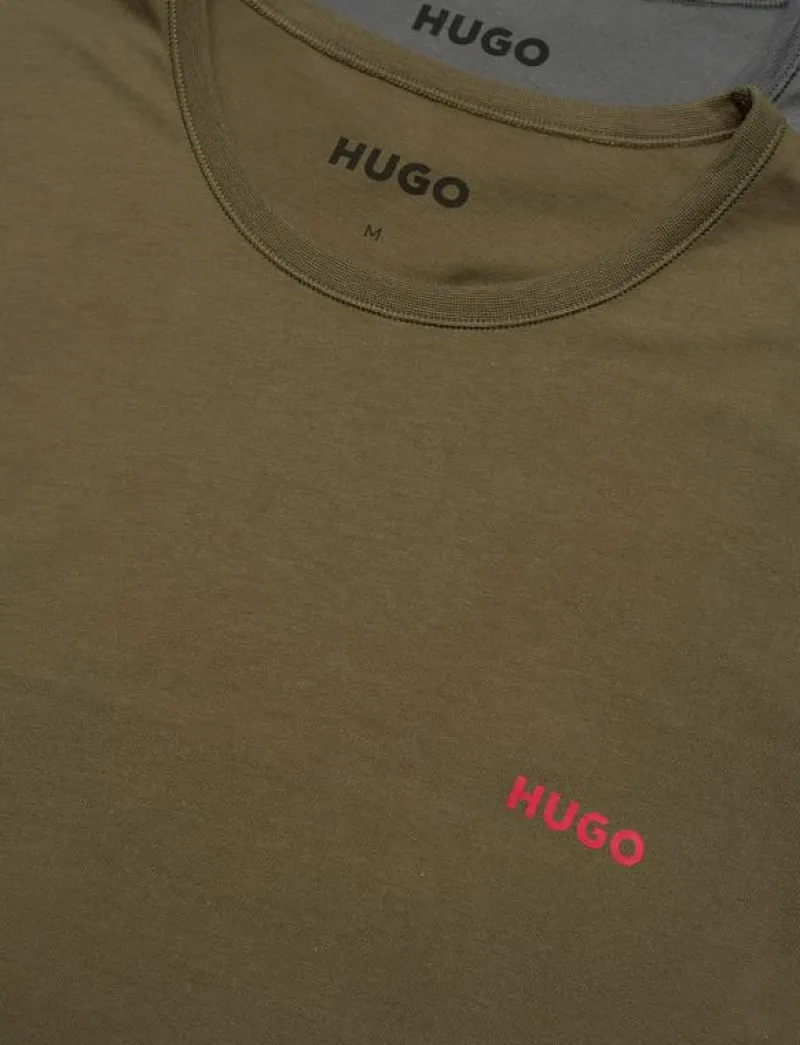 LS-SHIRT RN TRIPLET - Pyjamasöverdelar|HUGO Hot