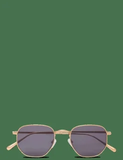 Lucca Gold Black - Round Frame|Corlin Eyewear Online