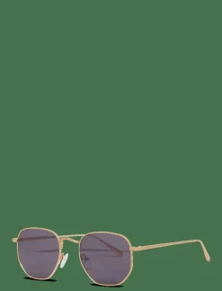 Lucca Gold Black - Round Frame|Corlin Eyewear Online