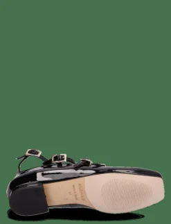 ALOHAS Luke Leather Ballet Flats - Ballerinas ONIX BLACK Clearance