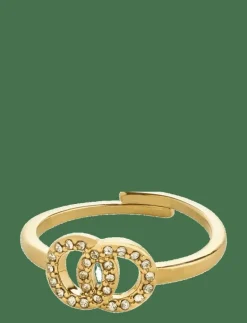 LULU halos stack ring gold-plated - Ringar|Pilgrim Sale
