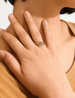 LULU halos stack ring gold-plated - Ringar|Pilgrim Sale
