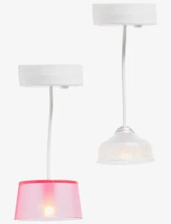 2 TAKLAMPOR BATTERI - Tillbehör till dockhus|Lundby Best