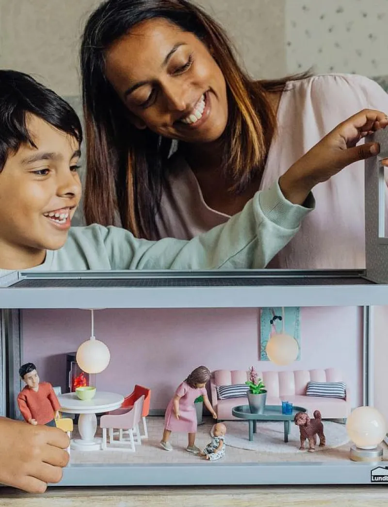 BASIC VARDAGSRUMSSET - Tillbehör till dockhus|Lundby Best