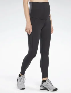 Reebok Performance LUX MATERNITY TIGHT - Träningstights BLACK Discount