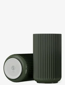 Lyngby Vas H31 cm mörkgrön porslin - Vaser|Lyngby Porcelæn Discount