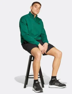 adidas Sportswear M A SZN FL SHO - Sweatshorts BLACK Sale