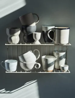 Broste Copenhagen Maggie Wall shelf - Badrumsinredning RAINY DAY GREY