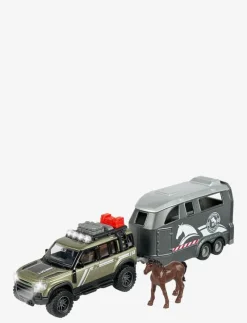 Grand Series - Land Rover med Hästtransport - Leksaksfordon|Majorette Sale