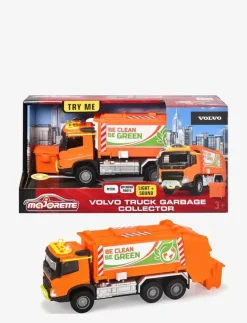 Majorette Grand Series - Volvo FMX Sopbil - Leksaksfordon ORANGE Clearance