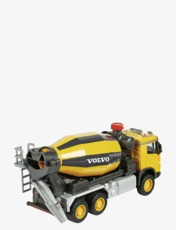 Majorette Grand Series - Volvo Lastbil med Cementblandare - Byggmaskiner YELLOW