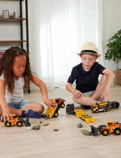 Majorette Grand Series - Volvo R45D Dumper - Byggmaskiner YELLOW Discount