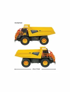 Majorette Grand Series - Volvo R45D Dumper - Byggmaskiner YELLOW Discount