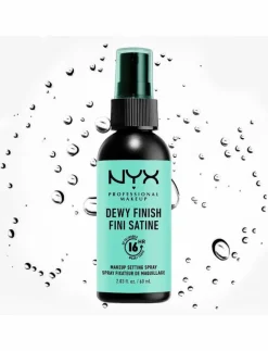 NYX Professional Makeup MAKE UP SETTING SPRAY - DEWY FINISH/LONG LASTING - Ansikte Clearance