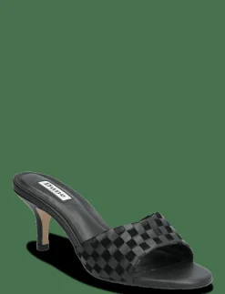 Dune London MALIKA - Mules med klack BLACK New
