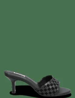 Dune London MALIKA - Mules med klack BLACK New