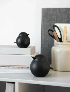 Novoform Mama Sparrow - Träfigurer BLACK STAINED