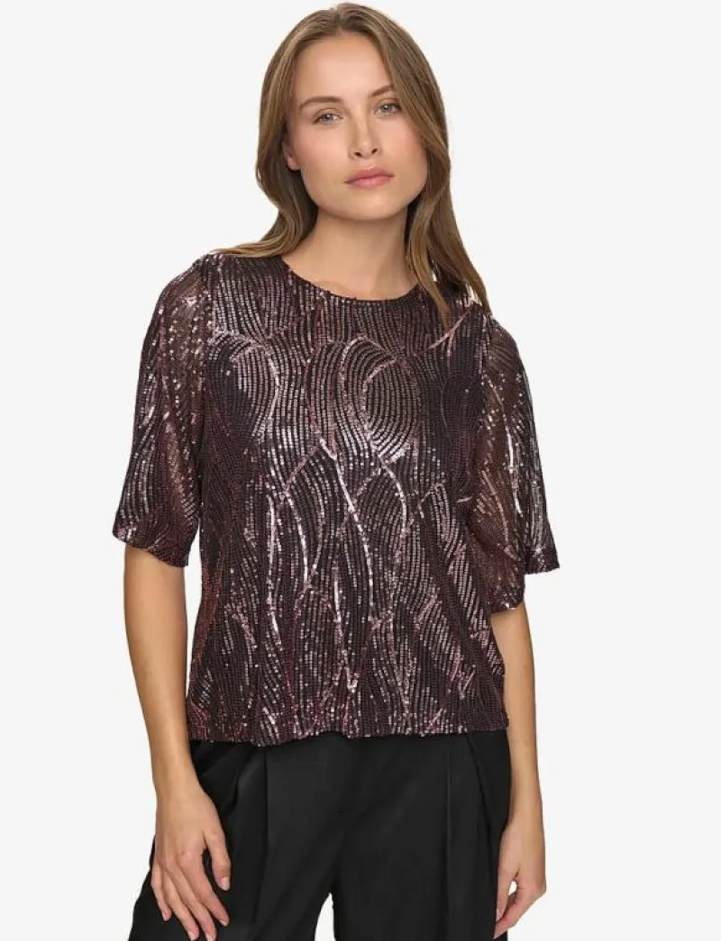 Mandi blouse 4522 - Kortärmade blusar|Moves Online