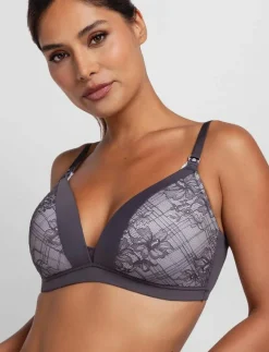 Dorina MANVI LIGHT PADDED NURSING BRA - Push-up BH:ar GREY Online