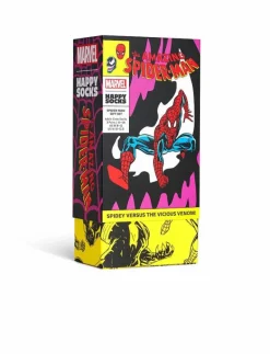 Happy Socks MARVEL™ Spider-Man 3-Pack Socks Gift Set - Vanliga strumpor PURPLE Clearance