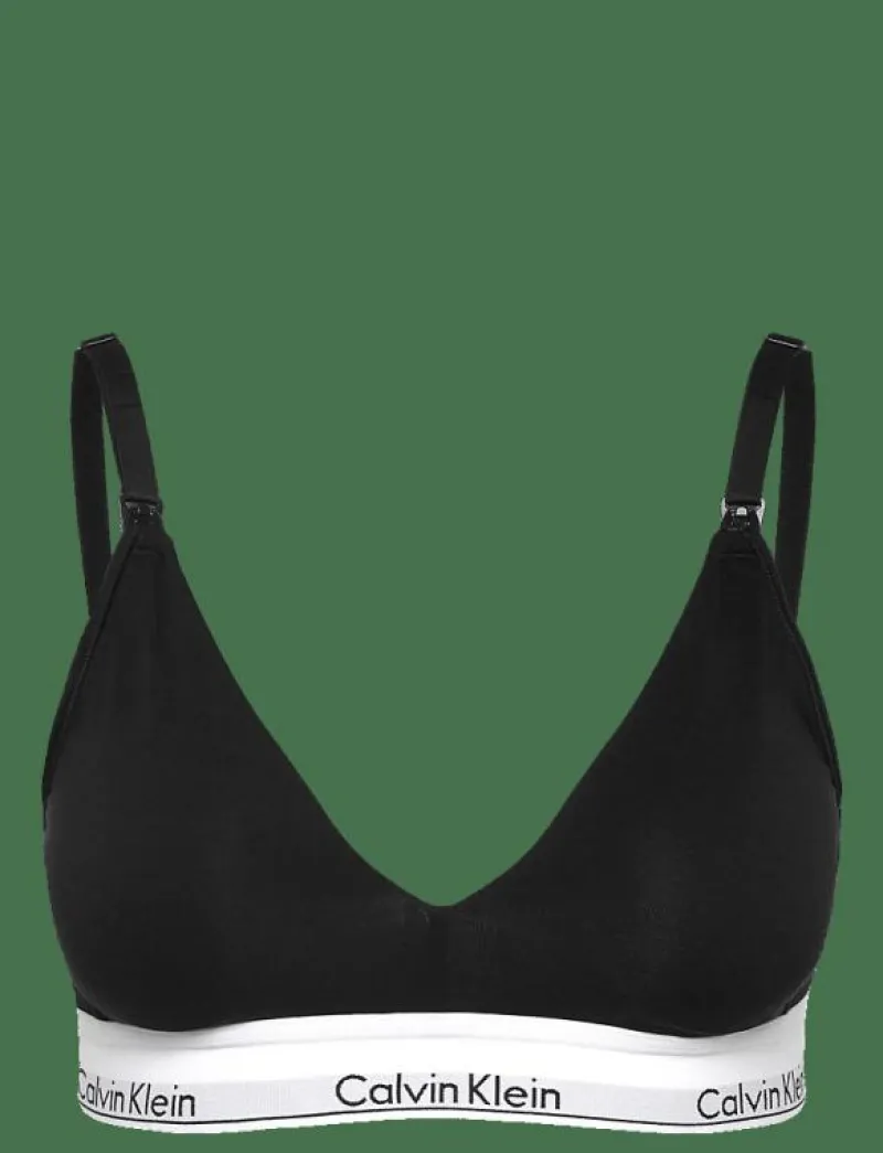 Calvin Klein MATERNITY LIGHTLY LINED TRIANGLE - Amnings-BH:ar BLACK