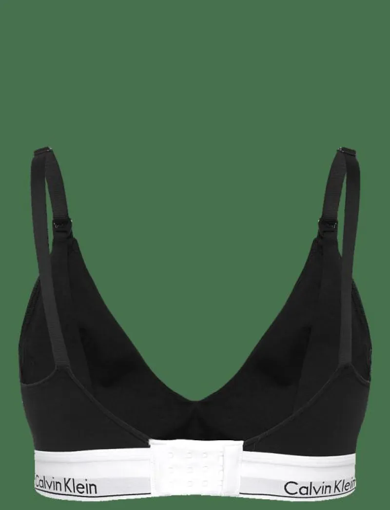 Calvin Klein MATERNITY LIGHTLY LINED TRIANGLE - Amnings-BH:ar BLACK