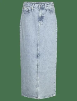 Calvin Klein Jeans MAXI DENIM SKIRT - Maxikjolar DENIM LIGHT Hot