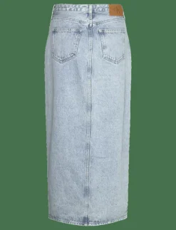 Calvin Klein Jeans MAXI DENIM SKIRT - Maxikjolar DENIM LIGHT Hot
