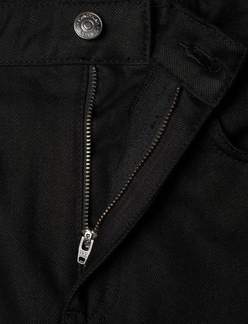 Calvin Klein Jeans MAXI DENIM SKIRT - Midi kjolar DENIM BLACK New