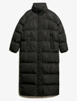MAXI LONGLINE PUFFER JACKET - Dunkappor|Superdry Outlet