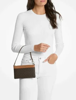 Michael Kors MD TZ CONV WRISTLET - Plånböcker BRN/ACORN