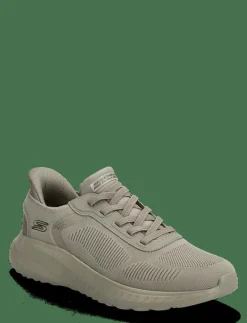 Skechers Men BOBS SQUAD CHAOS SOLID STEP - Låga sneakers OLV New