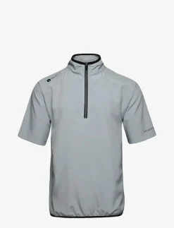 BACKTEE Mens 80 G Short Sleeve Packable Shield - Golfjackor SLATE New