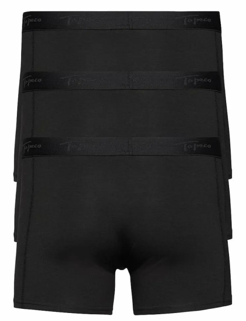 TOPECO MEN'S BAMBOO BOXER 3-P - Boxershorts BLACK Hot